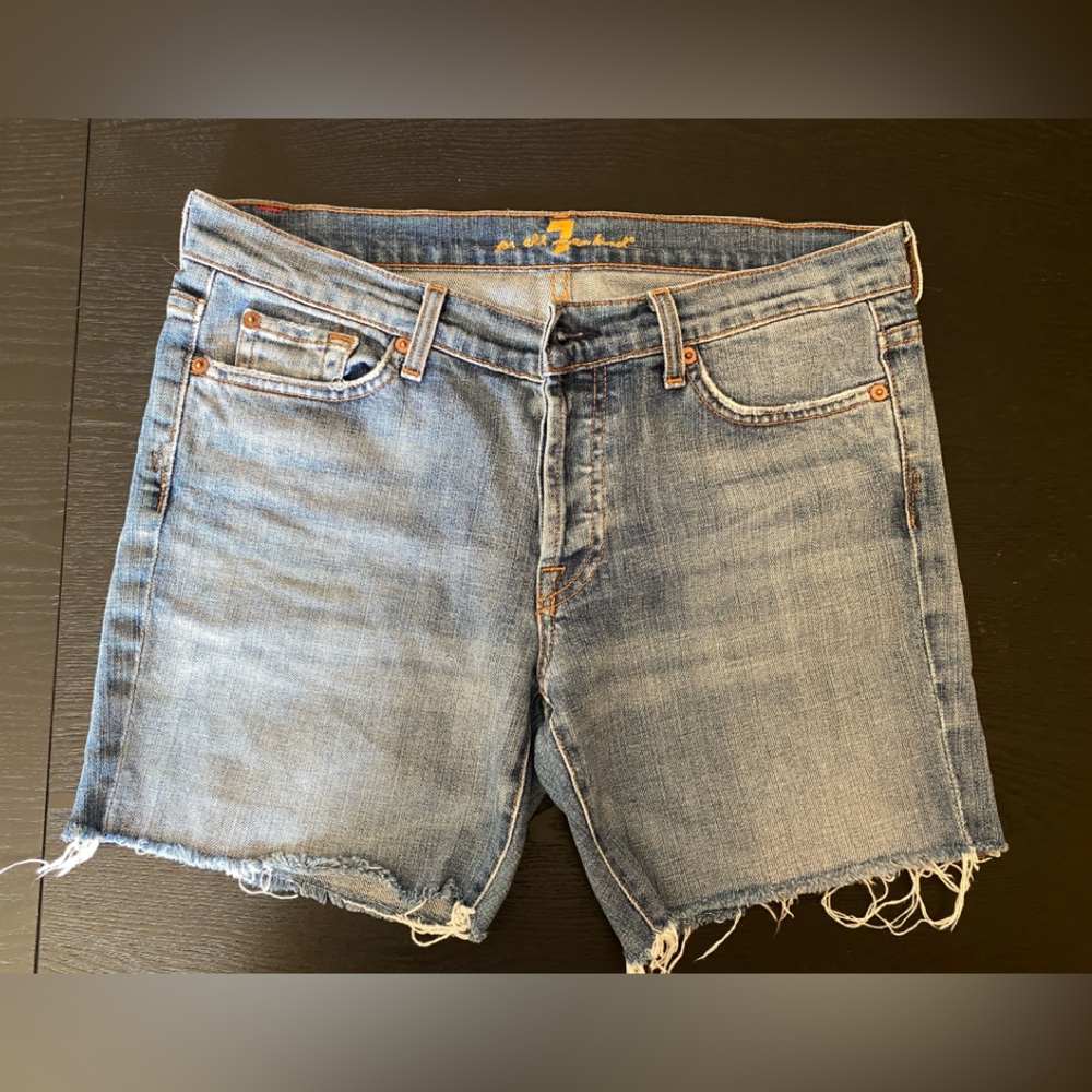 Vintage 7 for all mankind cutoff jean shorts